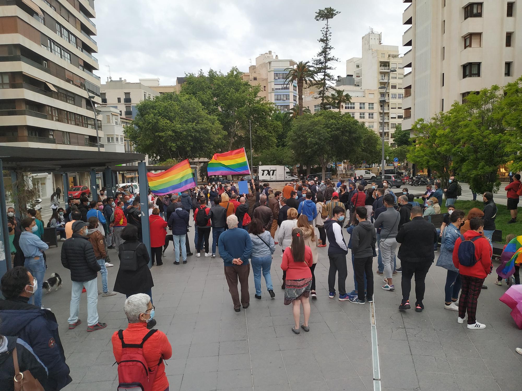 concentracion agresion homofoba alicante